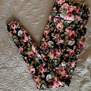 Women’s SM floral print leggings